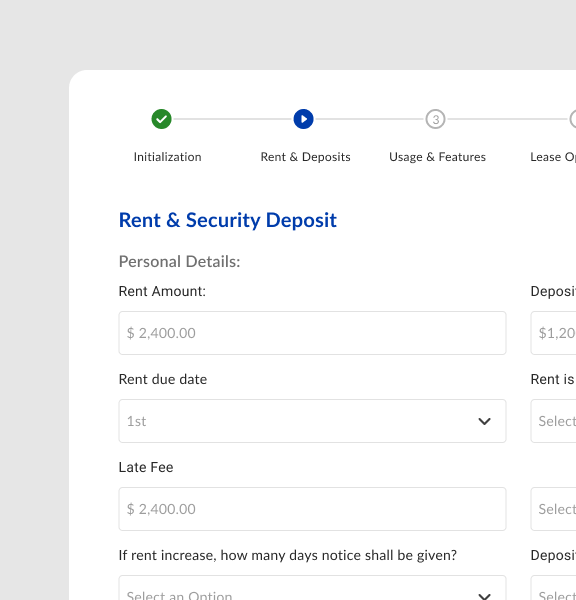 Lease Creation