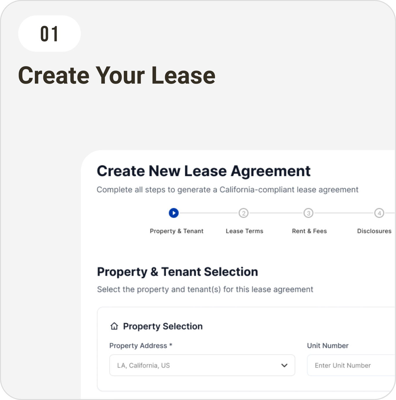 Create Your Lease